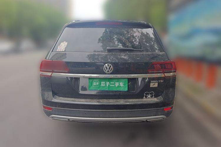 Used Volkswagen Teramont 2019 380TSI Four-Wheel Drive Comfort Edition China VI Standard Rear