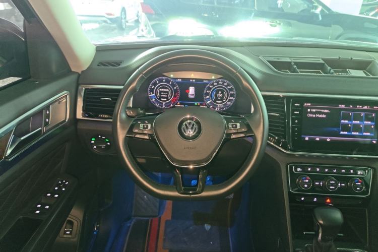 Used Volkswagen Teramont 2019 530 V6 Four-Wheel Drive Flagship Version China V Standard Steering Wheel