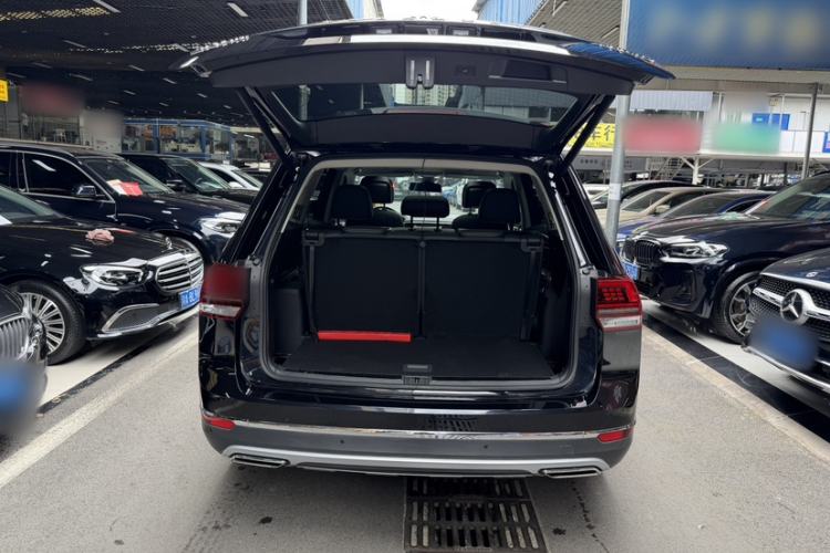 Used Volkswagen Teramont 2019 380TSI Four-Wheel Drive Flagship Model China VI Trunk