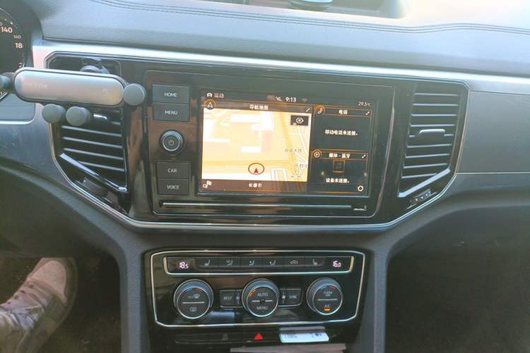 Used Volkswagen Teramont 2019 380TSI Four-Wheel Drive Luxury Version China V Standard Audio And AC Panel