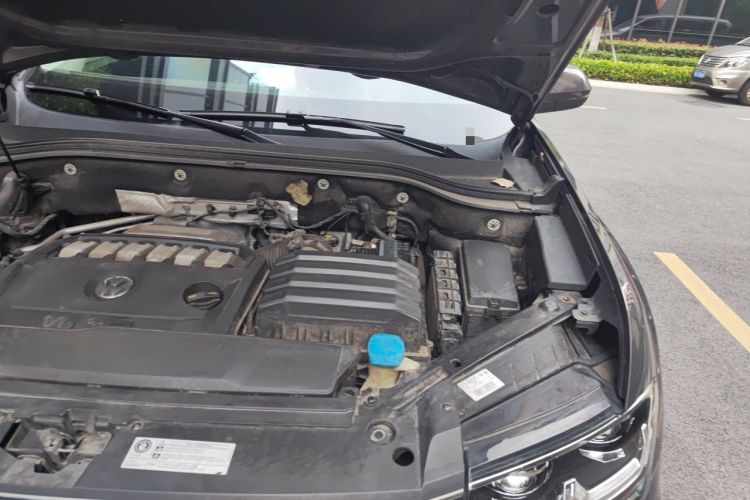 Used Volkswagen Teramont 2019 530 V6 Four-Wheel Drive Flagship Version China V Standard Engine Bay Left