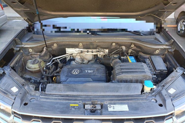 Used Volkswagen Teramont 2019 380TSI Four-Wheel Drive Luxury Version China V Standard Engine Bay