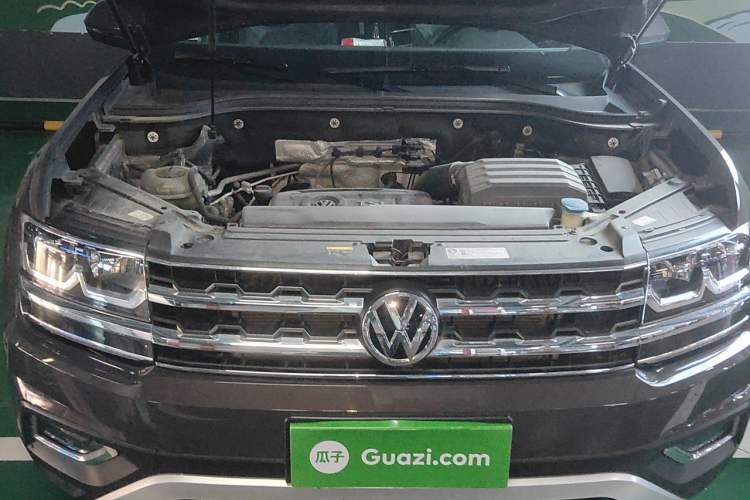 Used Volkswagen Teramont 2019 380TSI Four-Wheel Drive Luxury Version China VI Standard Engine Bay
