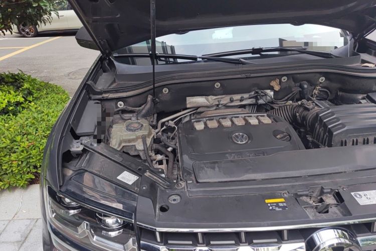 Used Volkswagen Teramont 2019 530 V6 Four-Wheel Drive Flagship Version China V Standard Engine Bay Right