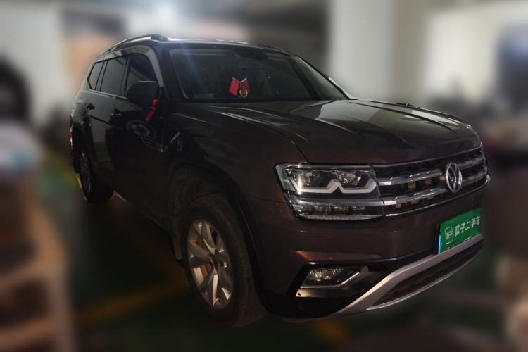 Used Volkswagen Teramont 2019 380TSI Four-Wheel Drive Comfort Edition China V Standard Front Right 45 Deg