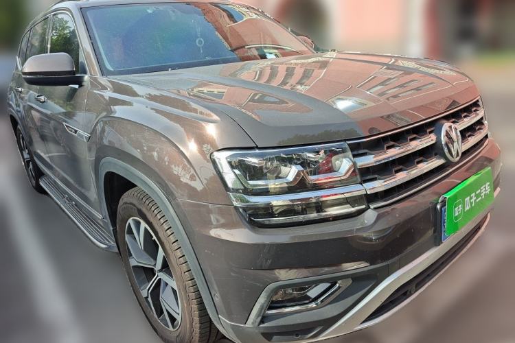Used Volkswagen Teramont 2019 380TSI Four-Wheel Drive Luxury Version China VI Standard Front Right 45 Deg