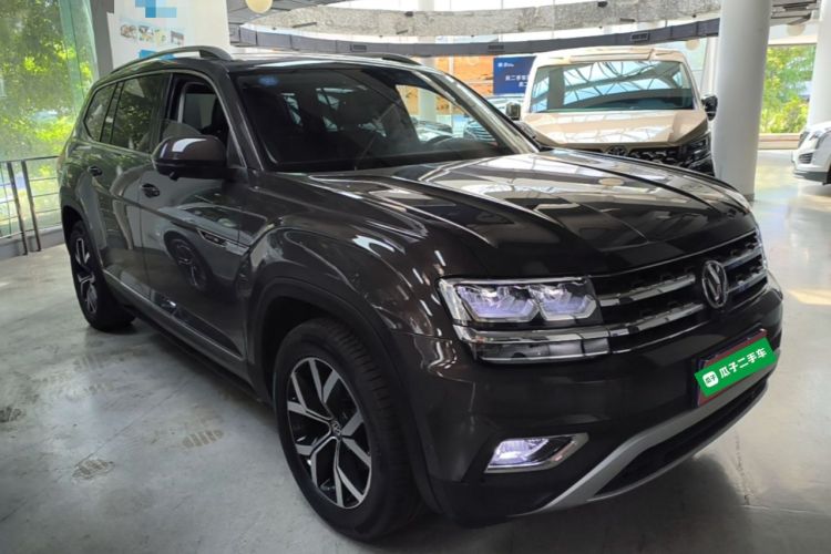 Used Volkswagen Teramont 2019 380TSI Four-Wheel Drive Luxury Version China VI Standard Front Right 45 Deg