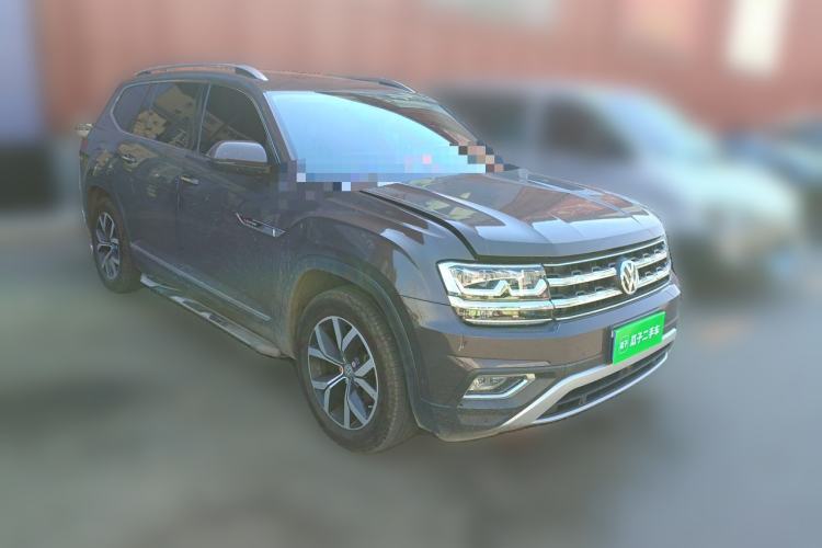 Used Volkswagen Teramont 2019 380TSI Four-Wheel Drive Luxury Version China V Standard Front Right 45 Deg
