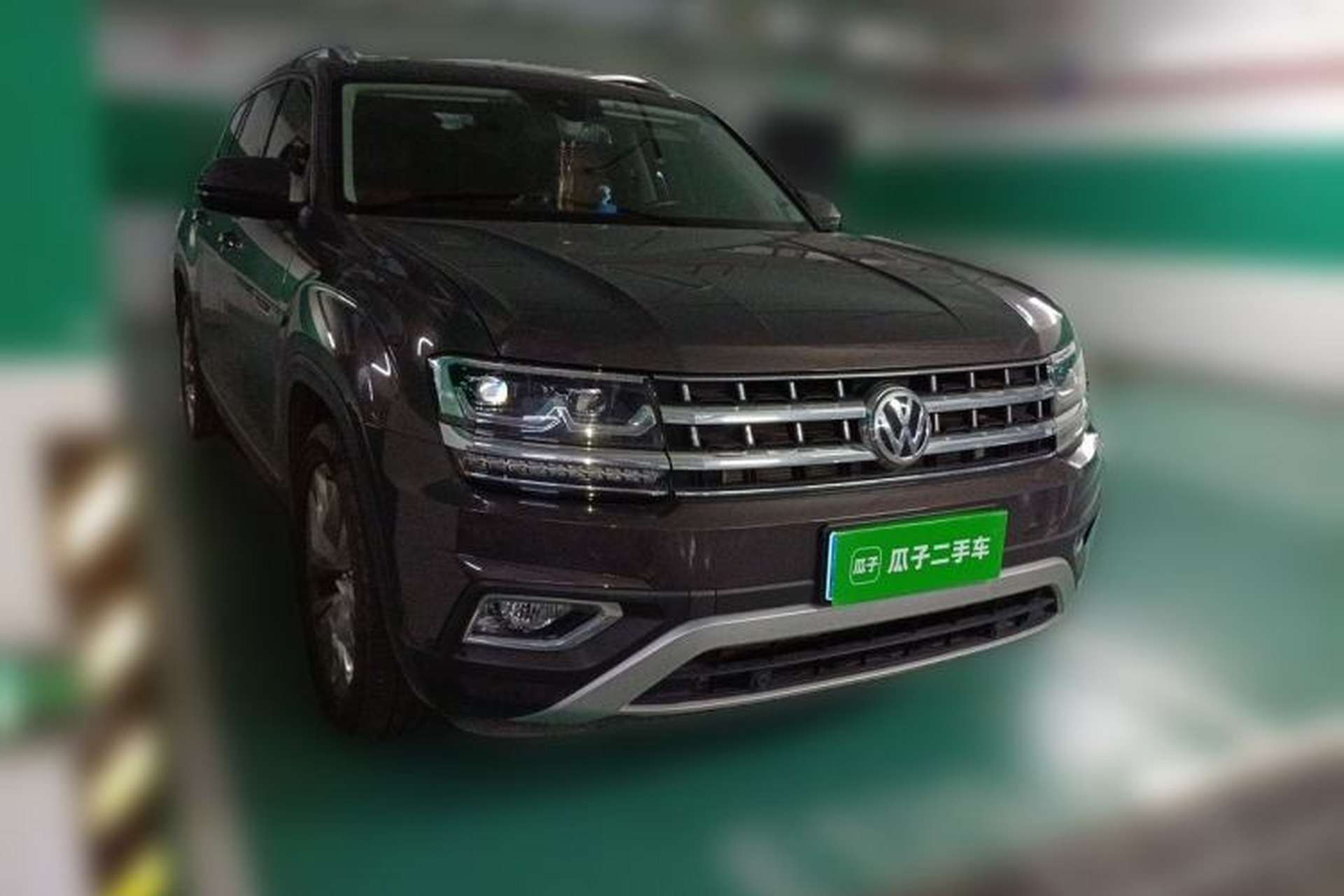 Used Volkswagen Teramont 2019 380TSI Four-Wheel Drive Flagship Model China V Standard Front Right 45 Deg