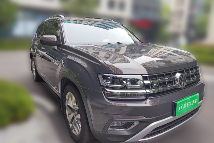Used Volkswagen Teramont 2019 530 V6 Four-Wheel Drive Flagship Version China V Standard Front Right 45 Deg