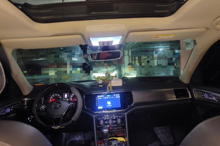 Used Volkswagen Teramont 2019 330TSI Two-Wheel-Drive Luxury Edition China VI Standard Headliner