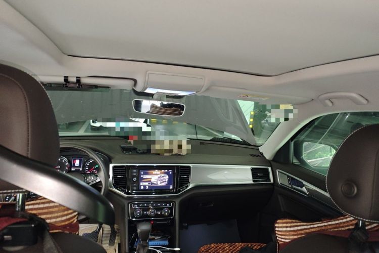 Used Volkswagen Teramont 2019 330TSI Two-Wheel-Drive Luxury Edition China VI Standard Headliner