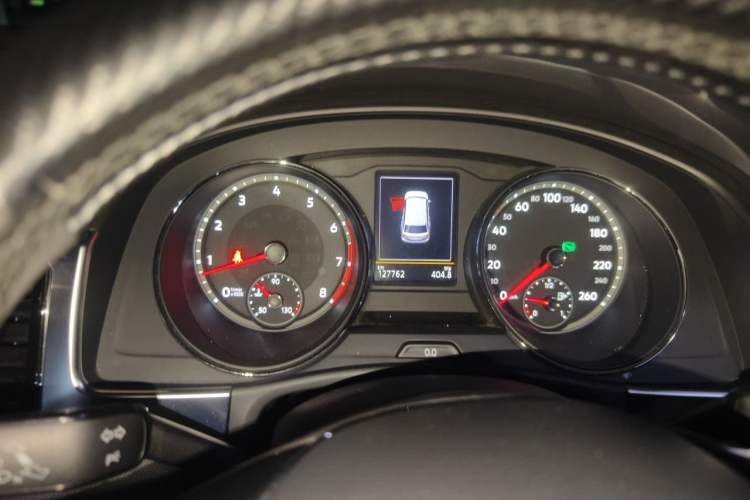 Used Volkswagen Teramont 2019 330TSI Two-Wheel-Drive Luxury Edition China VI Standard Instrument Cluster