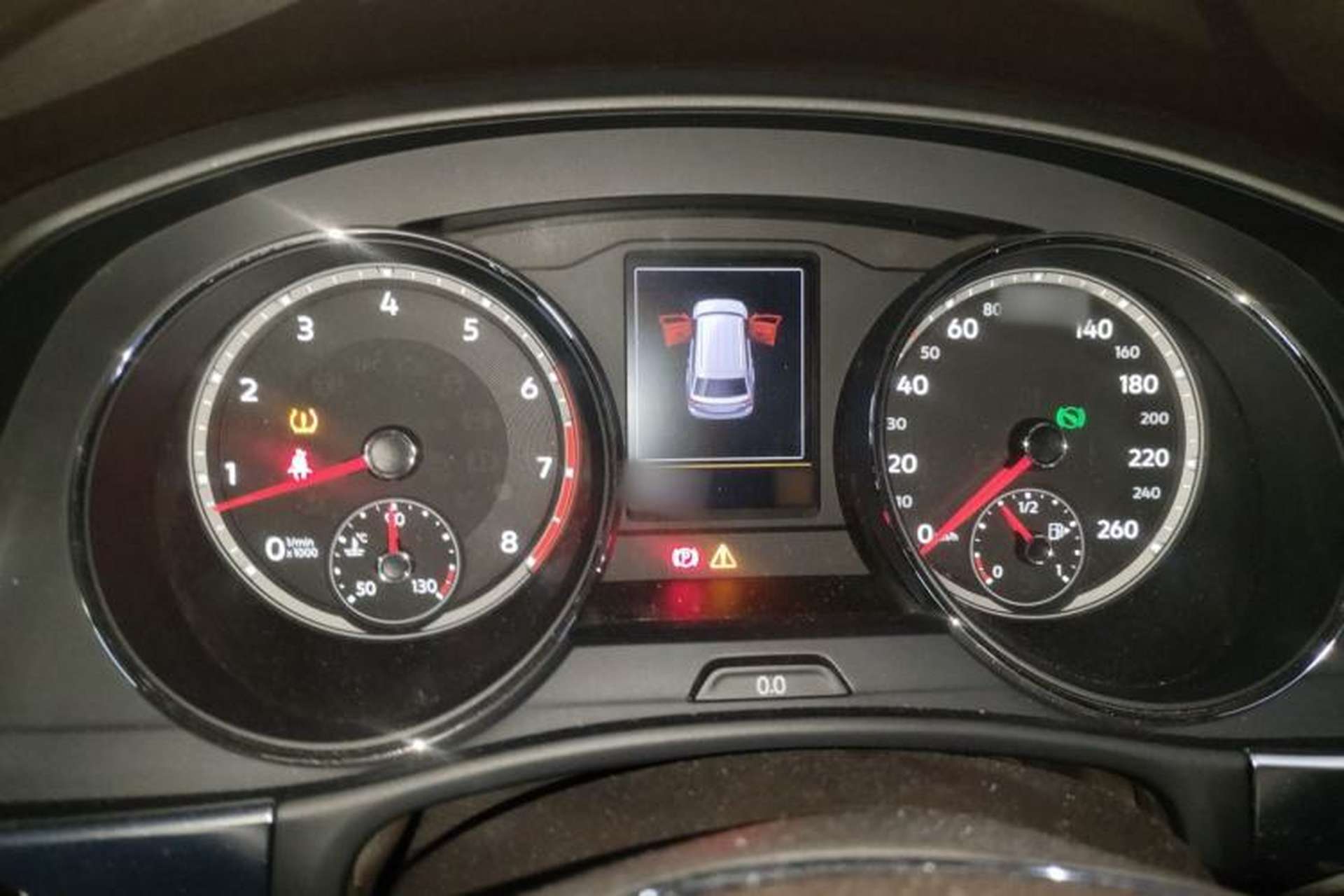 Used Volkswagen Teramont 2019 380TSI Four-Wheel Drive Luxury Version China VI Standard Instrument Cluster