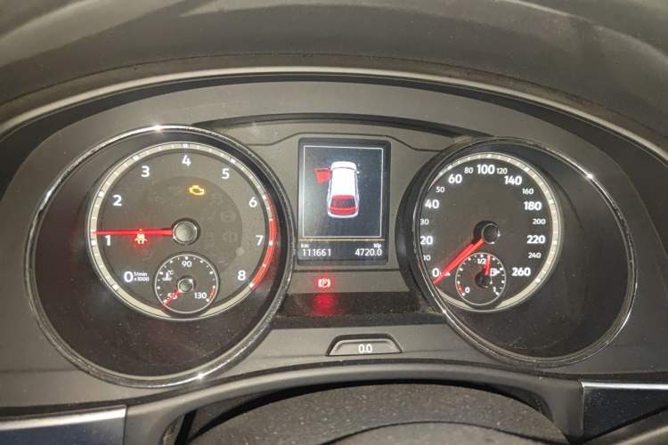 Used Volkswagen Teramont 2019 330TSI Two-Wheel-Drive Luxury Edition China VI Standard Instrument Cluster