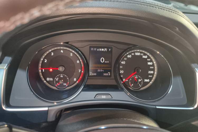 Used Volkswagen Teramont 2019 530 V6 Four-Wheel Drive Luxury Edition China V Standard Instrument Cluster