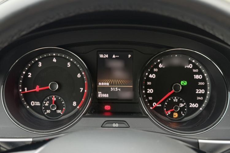 Used Volkswagen Teramont 2019 330TSI Two-Wheel-Drive Luxury Edition China VI Standard Instrument Cluster