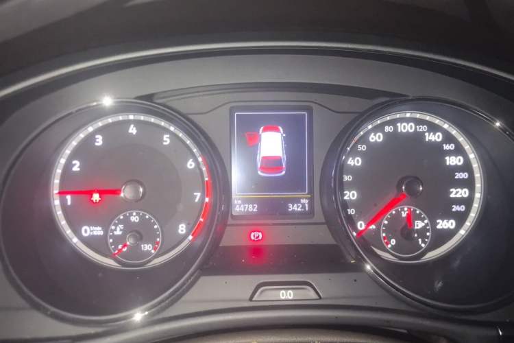 Used Volkswagen Teramont 2019 380TSI Four-Wheel Drive Luxury Version China V Standard Instrument Cluster