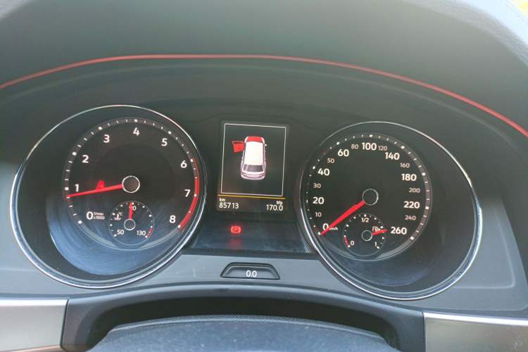 Used Volkswagen Teramont 2019 380TSI Four-Wheel Drive Luxury Version China V Standard Instrument Cluster