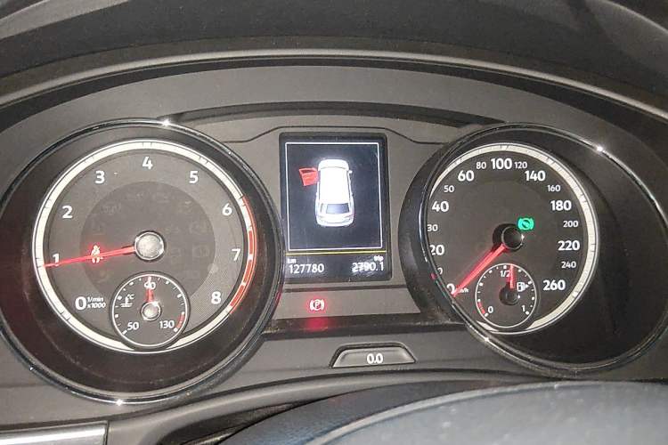 Used Volkswagen Teramont 2019 380TSI Four-Wheel Drive Luxury Version China VI Standard Instrument Cluster