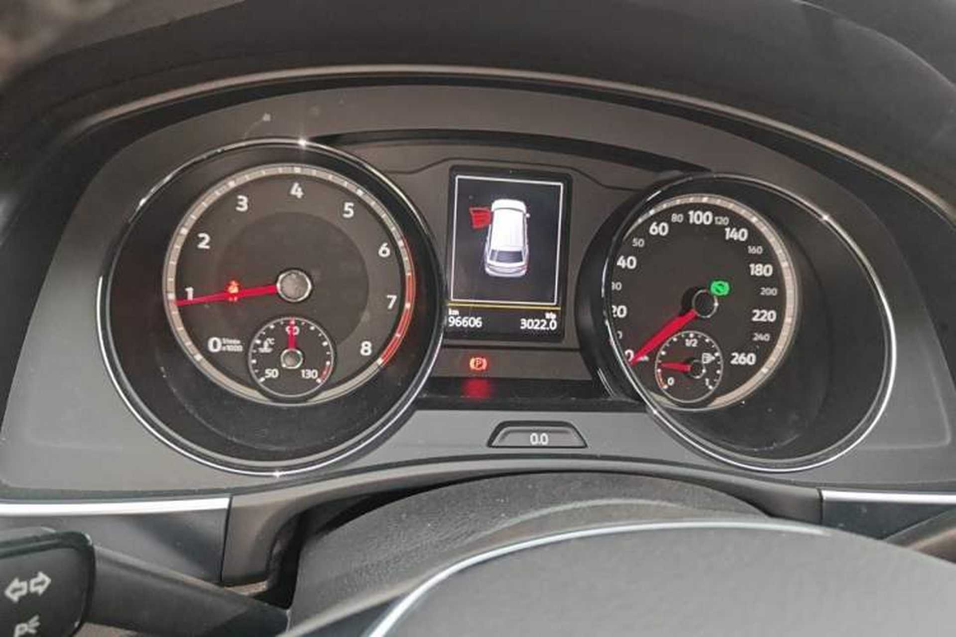 Used Volkswagen Teramont 2019 330TSI Two-Wheel-Drive Luxury Edition China VI Standard Instrument Cluster