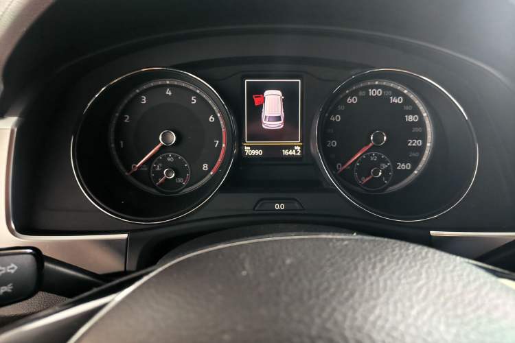 Used Volkswagen Teramont 2019 380TSI Four-Wheel Drive Luxury Version China VI Standard Odometer Close Up