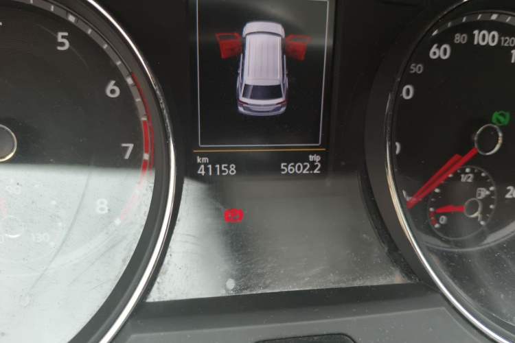 Used Volkswagen Teramont 2019 380TSI Four-Wheel Drive Luxury Version China VI Standard Odometer Close Up