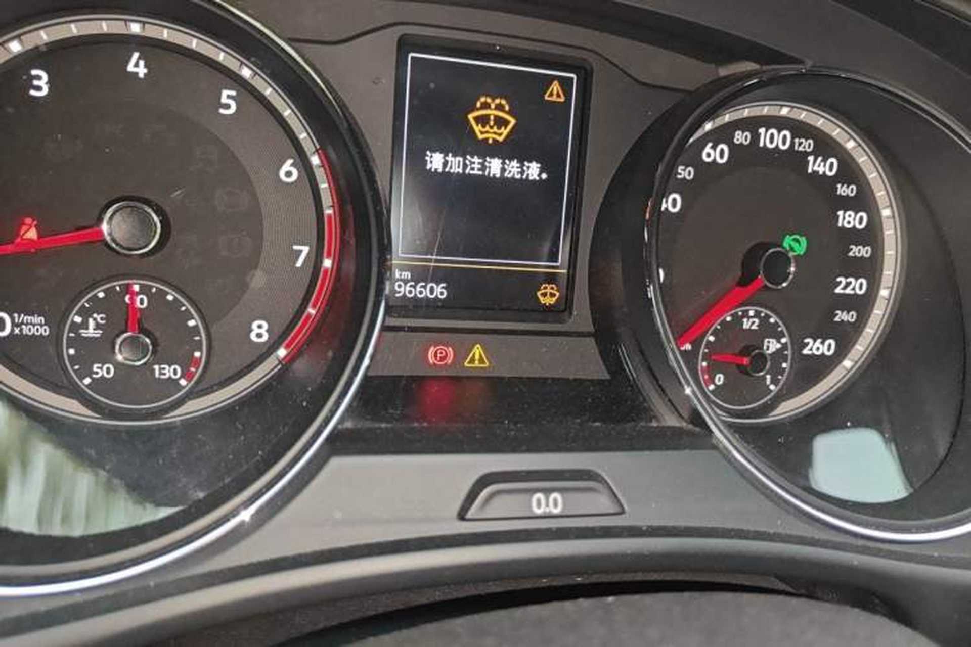 Used Volkswagen Teramont 2019 330TSI Two-Wheel-Drive Luxury Edition China VI Standard Odometer Close Up