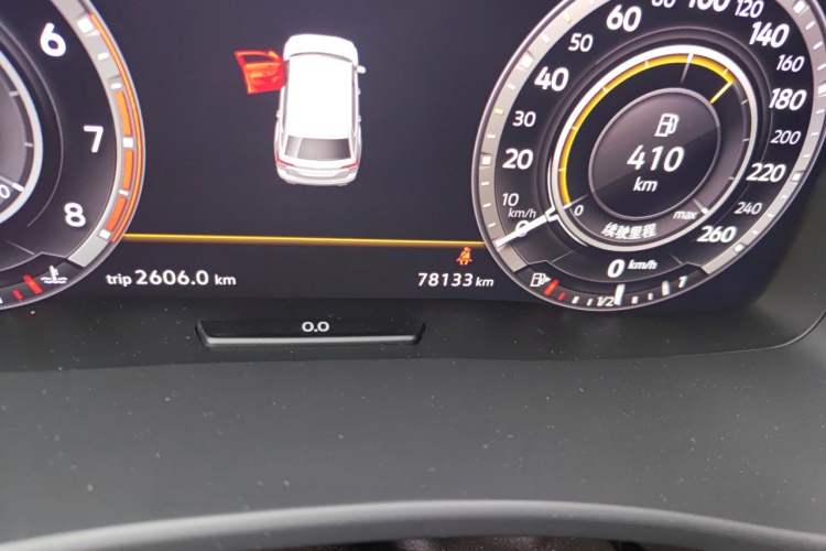 Used Volkswagen Teramont 2019 530 V6 Four-Wheel Drive Flagship Version China V Standard Odometer Close Up