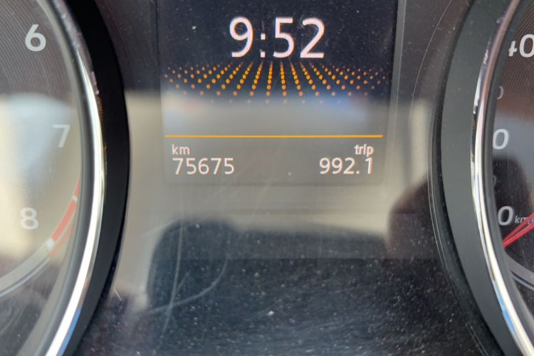 Used Volkswagen Teramont 2019 330TSI Two-Wheel-Drive Luxury Edition China VI Standard Odometer Close Up