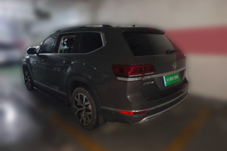 Used Volkswagen Teramont 2019 330TSI Two-Wheel-Drive Luxury Edition China VI Standard Rear Left 45 Deg