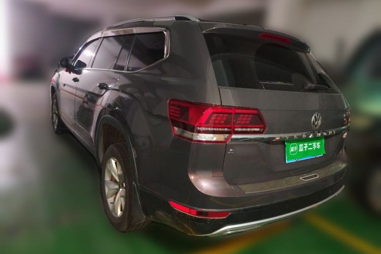Used Volkswagen Teramont 2019 380TSI Four-Wheel Drive Comfort Edition China V Standard Rear Left 45 Deg