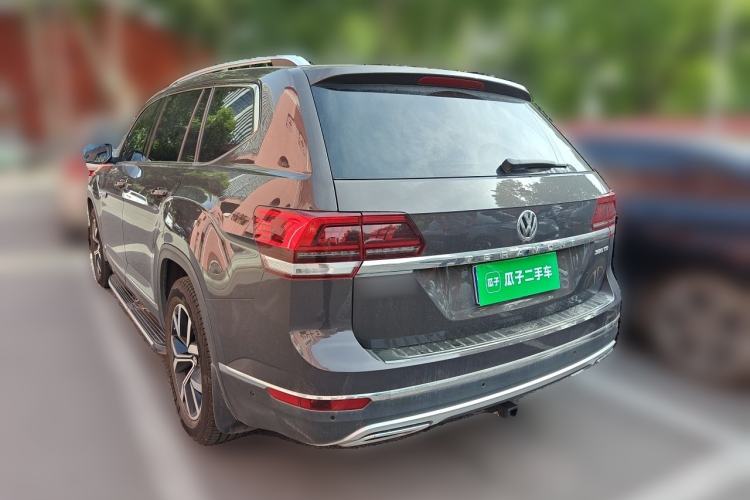 Used Volkswagen Teramont 2019 380TSI Four-Wheel Drive Luxury Version China VI Standard Rear Left 45 Deg