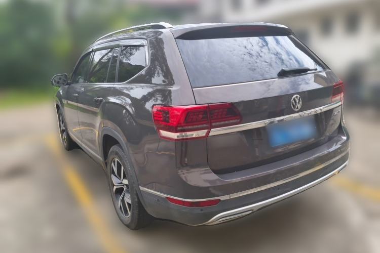 Used Volkswagen Teramont 2019 380TSI Four-Wheel Drive Luxury Version China VI Standard Rear Left 45 Deg