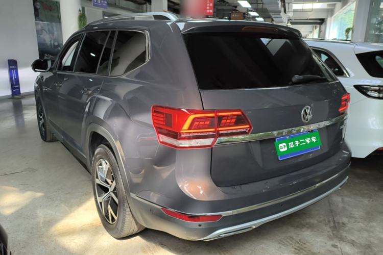 Used Volkswagen Teramont 2019 380TSI Four-Wheel Drive Luxury Version China VI Standard Rear Left 45 Deg