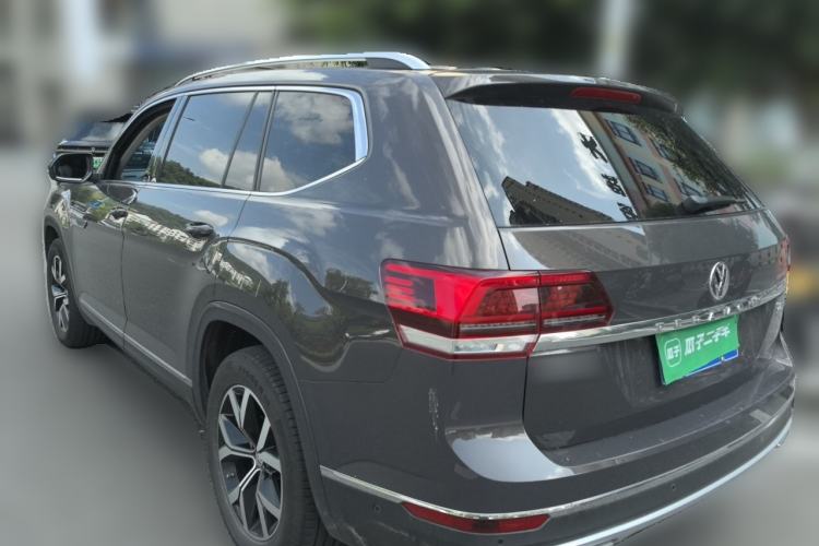 Used Volkswagen Teramont 2019 330TSI Two-Wheel-Drive Luxury Edition China VI Standard Rear Left 45 Deg