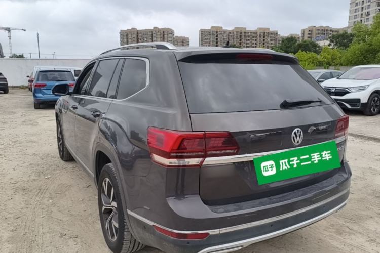 Used Volkswagen Teramont 2019 330TSI Two-Wheel-Drive Luxury Edition China VI Standard Rear Left 45 Deg