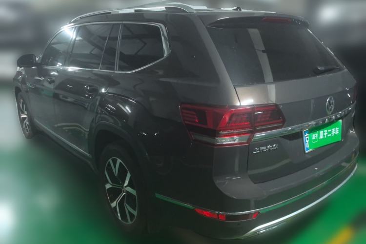 Used Volkswagen Teramont 2019 380TSI Four-Wheel Drive Luxury Version China V Standard Rear Left 45 Deg