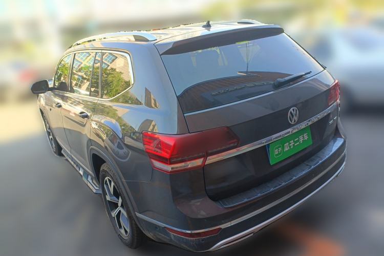 Used Volkswagen Teramont 2019 380TSI Four-Wheel Drive Luxury Version China V Standard Rear Left 45 Deg