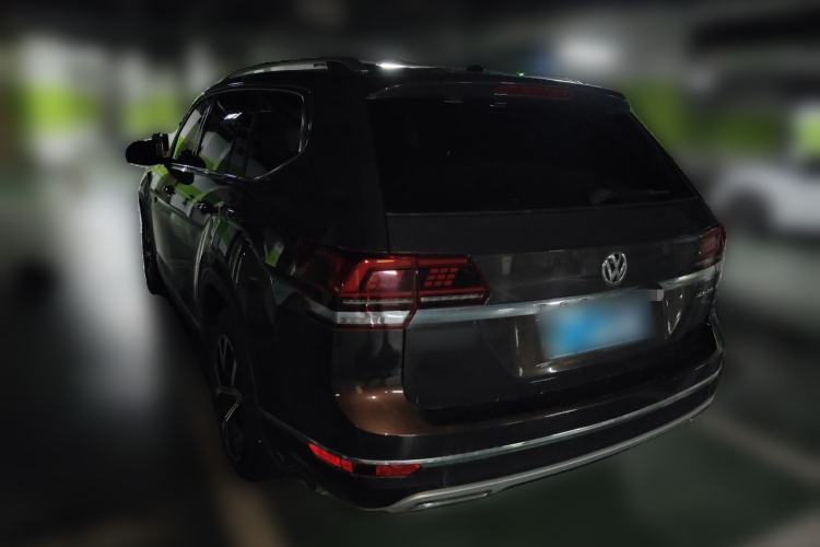 Used Volkswagen Teramont 2019 380TSI Four-Wheel Drive Luxury Version China VI Standard Rear Left 45 Deg