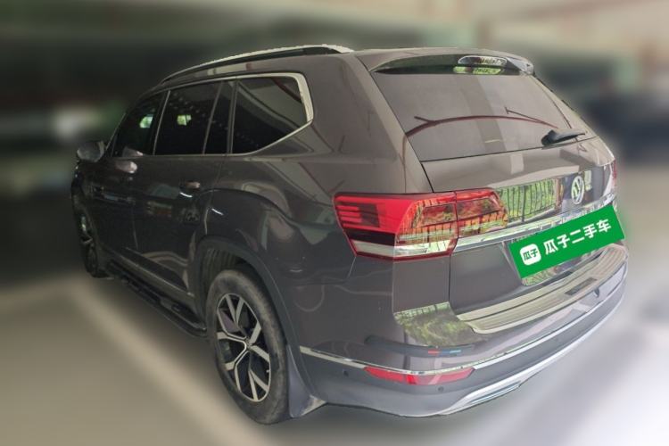 Used Volkswagen Teramont 2019 330TSI Two-Wheel-Drive Luxury Edition China VI Standard Rear Left 45 Deg