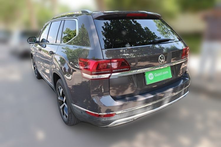 Used Volkswagen Teramont 2019 330TSI Two-Wheel-Drive Luxury Edition China VI Standard Rear Left 45 Deg