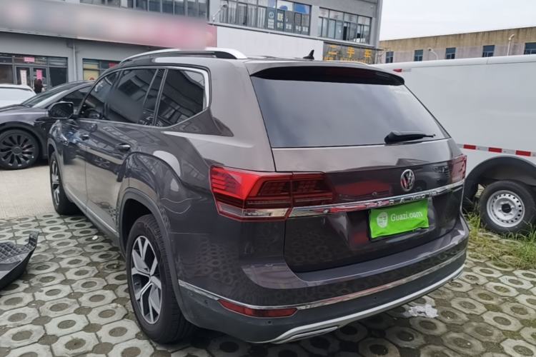 Used Volkswagen Teramont 2019 380TSI Four-Wheel Drive Luxury Version China V Standard Rear Left 45 Deg