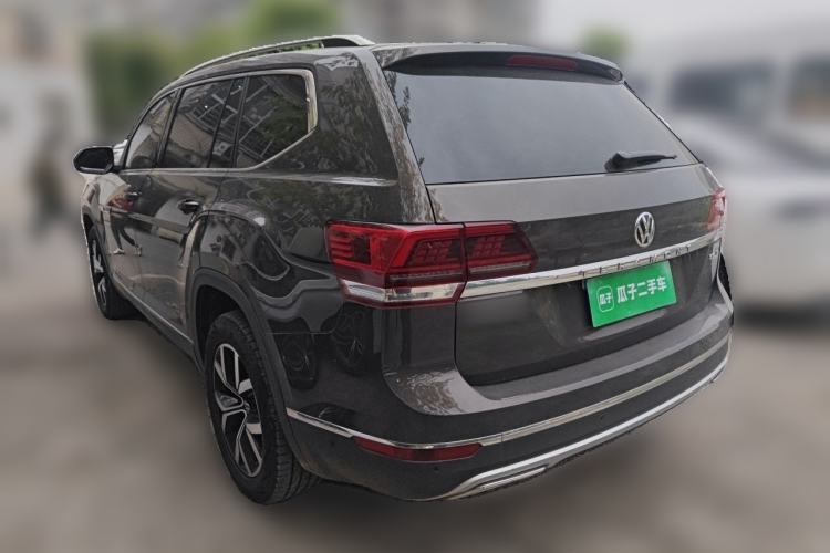 Used Volkswagen Teramont 2019 330TSI Two-Wheel-Drive Luxury Edition China VI Standard Rear Left 45 Deg