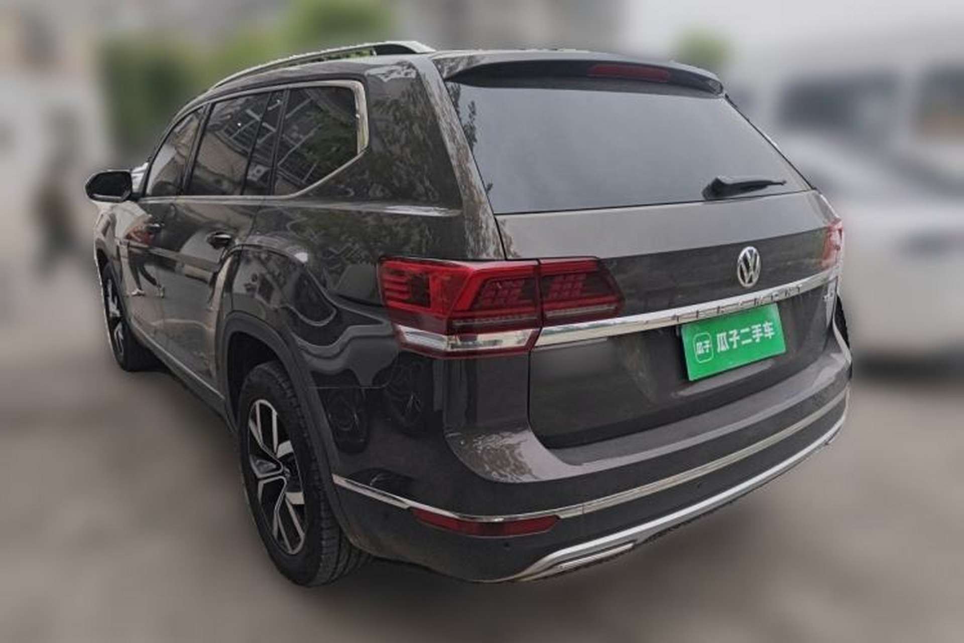 Used Volkswagen Teramont 2019 330TSI Two-Wheel-Drive Luxury Edition China VI Standard Rear Left 45 Deg
