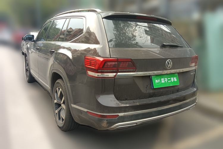 Used Volkswagen Teramont 2019 380TSI Four-Wheel Drive Luxury Version China VI Standard Rear Left 45 Deg