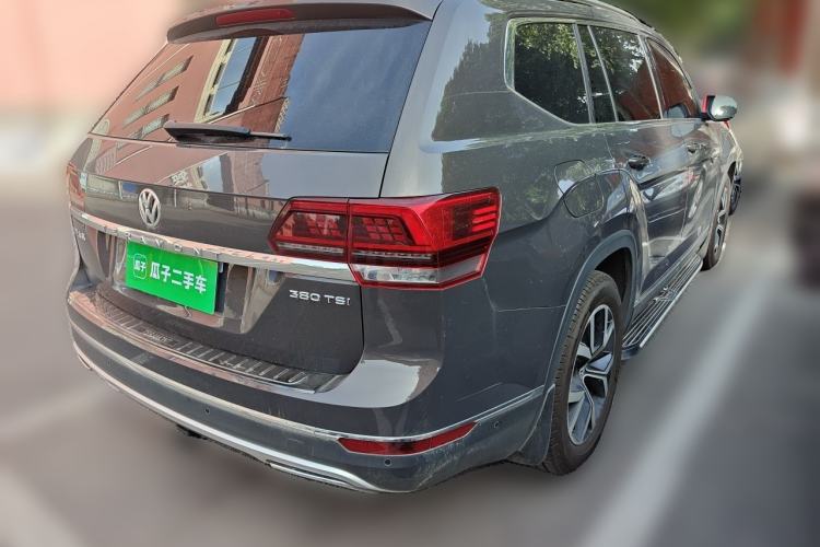 Used Volkswagen Teramont 2019 380TSI Four-Wheel Drive Luxury Version China VI Standard Rear Right 45 Deg