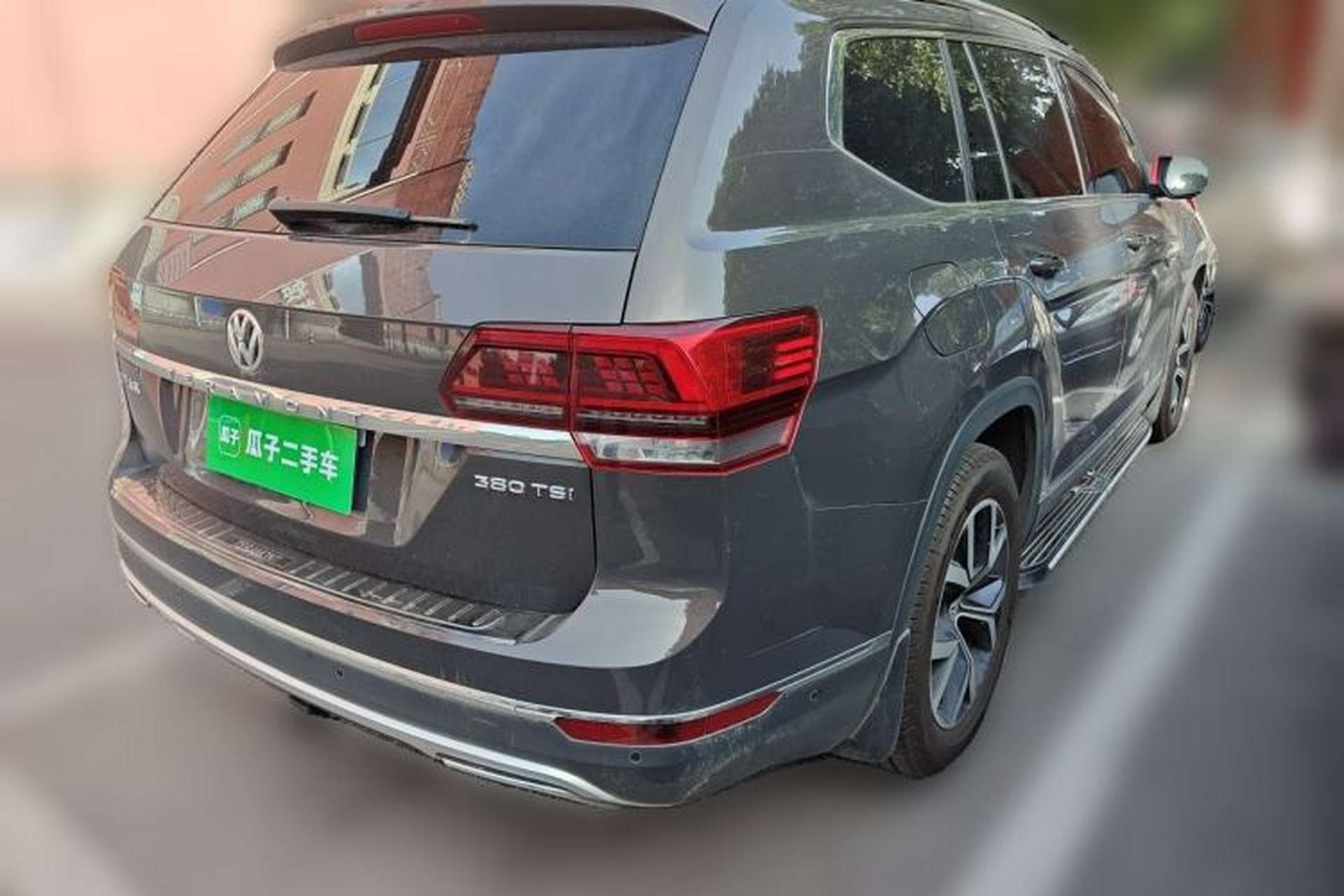 Used Volkswagen Teramont 2019 380TSI Four-Wheel Drive Luxury Version China VI Standard Rear Right 45 Deg