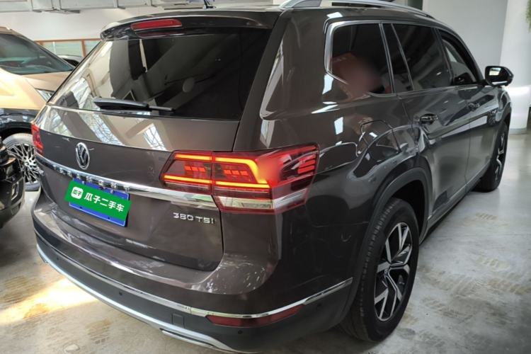 Used Volkswagen Teramont 2019 380TSI Four-Wheel Drive Luxury Version China VI Standard Rear Right 45 Deg
