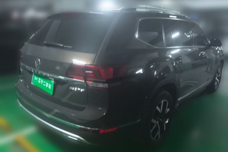Used Volkswagen Teramont 2019 380TSI Four-Wheel Drive Luxury Version China V Standard Rear Right 45 Deg